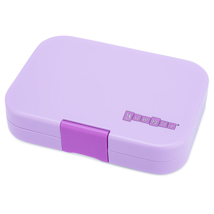 Yumbox Leakproof Bento Box - Original 6-sections Lulu purple / Paris tray