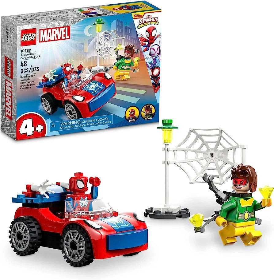 LEGO Superheroes SpiderMan Car & Doc 48 Pieces