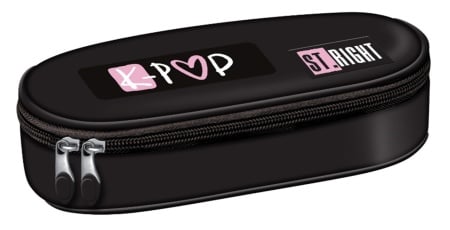 Pink K-Pop 1 compartment pencil case