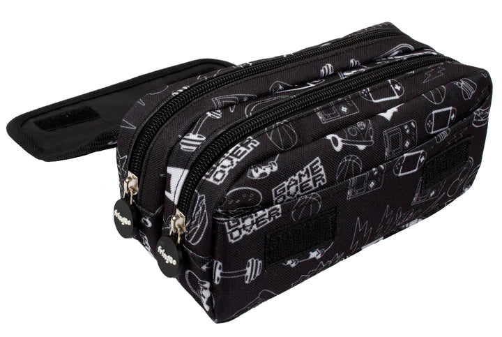 Monochrome Boy Pencil Case