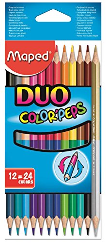 Maped Pencil Colours x12 (24 Colours)