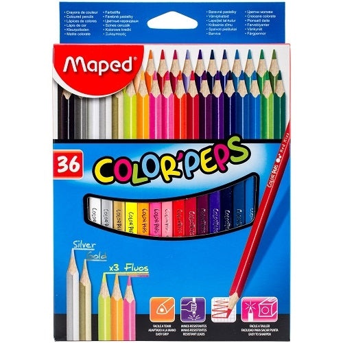 Maped ColorPeps Coloured Pencils x36