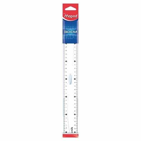 Maped Ruler 30cm with grip