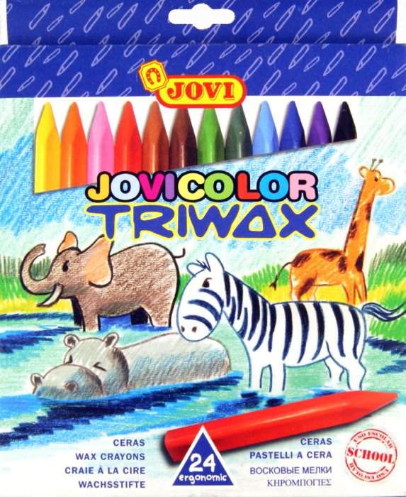 Crayons "Triwax" x24