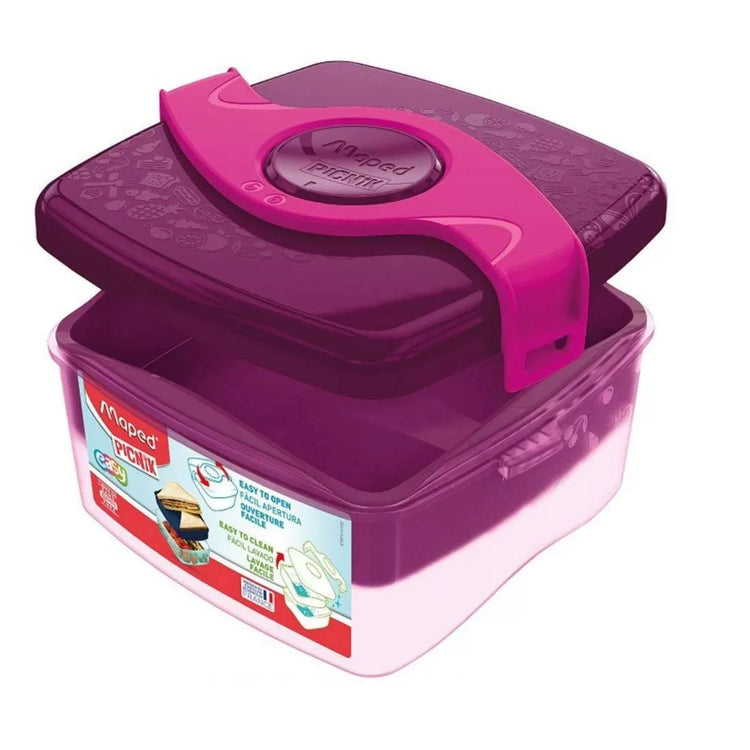 Maped Lunch Box with 2 compartments PINK