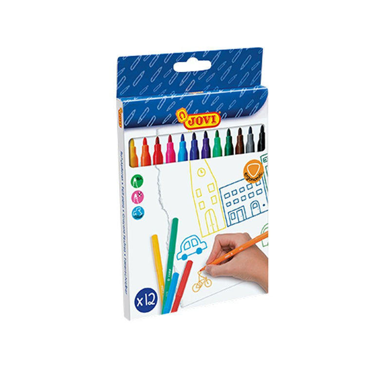 JOVI MARKER BOX 12 COLORS