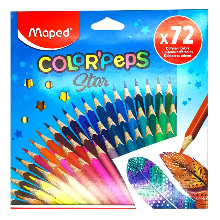 Maped ColorPeps Coloured Pencils x72