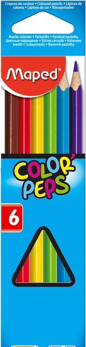 Maped ColorPeps Coloured Pencils x6