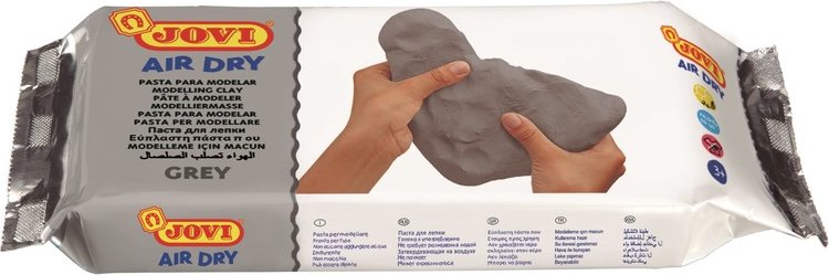 Copy of Jovi Air Dry Modelling Clay Grey 1kg