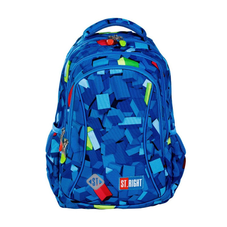 BLOCKS 3-compartment backpack 39x27x17 cm