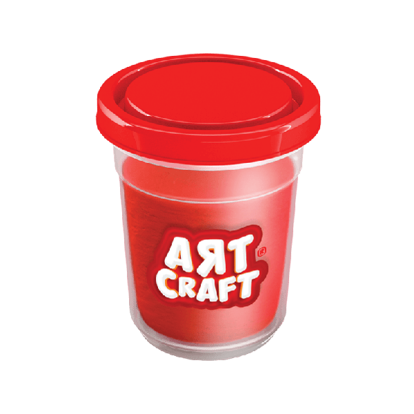 ART CRAFT Red Single Dough Pot 140gr