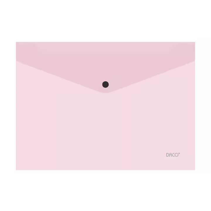Envelope Plastic folder with Button