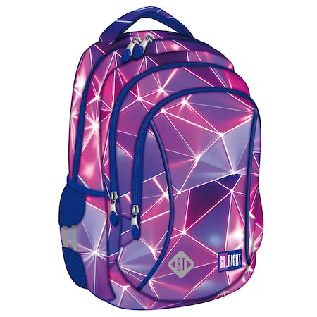 Neon Party 3 compartment Backpack BP26 39x27x17 cm