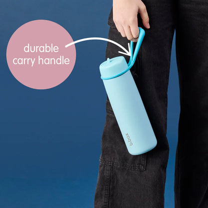 b.box Insulated Flip Top Bottle 690ml - Lilac Love