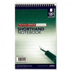 Short hand noted book 5x8 top spiral