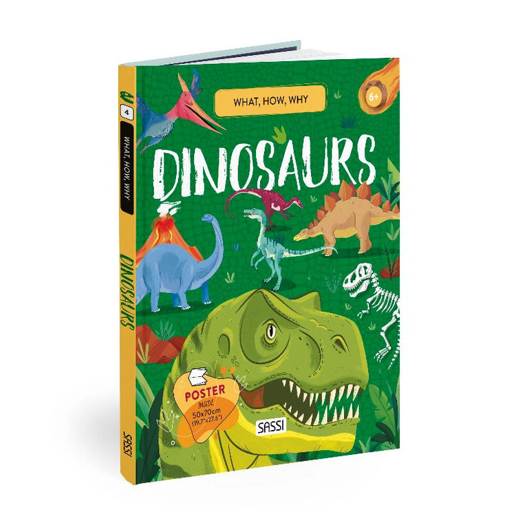 What, How, Why - Dinosaurs Book - Sassi