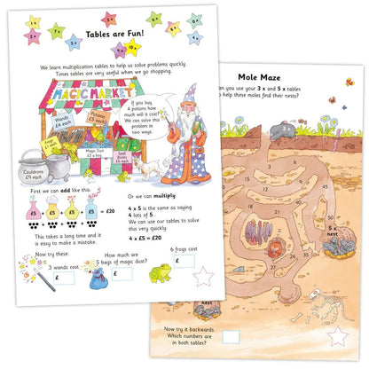 Edu Times Tables with Reward Stickers
