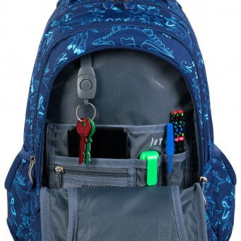 TIREX 3-compartment backpack 39x27x17 cm