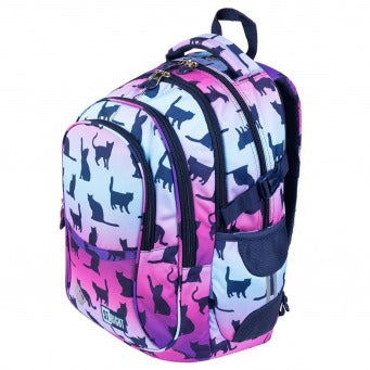 NIGHT CATS 4-compartment backpack BP01 43x32x21 cm