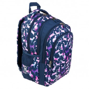 COSMIC CATS 4-compartment backpack 40x28x18 cm