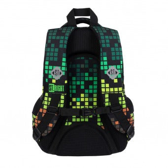 PIXEL GAMER 3-compartment backpack 39x27x17 cm