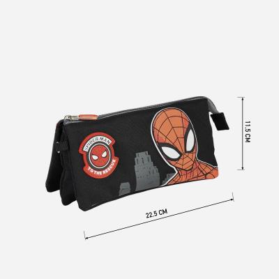 Spiderman 3 compartment pencil case