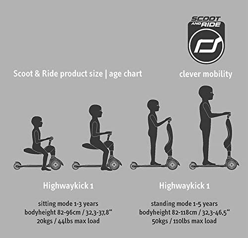Highwaykick 1 Steel Scooter (1-5 years old)