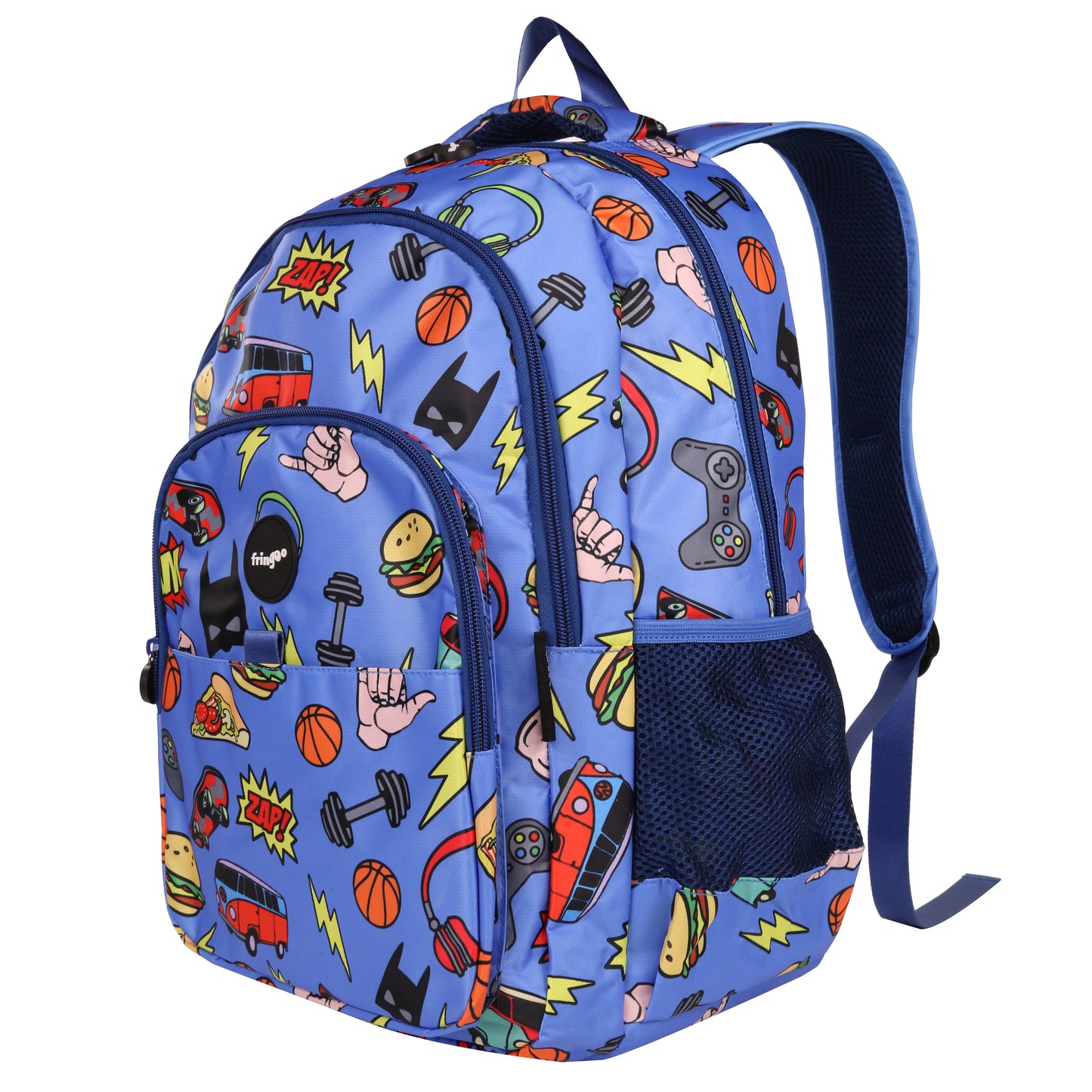 Doodles Boy Multi Compartment Backpack