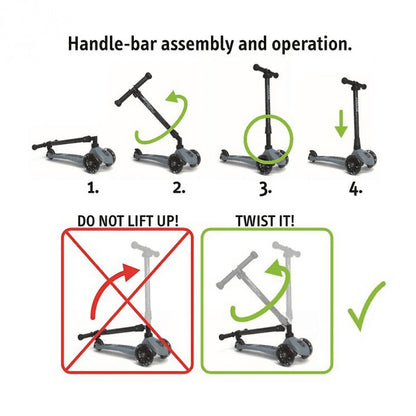 Highwaykick 3 LED Steel Scooter (3+ years)