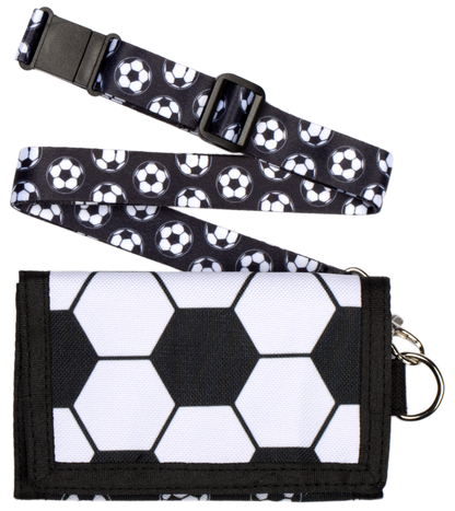 Football Black Wallet