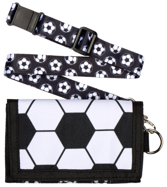 Football Black Wallet