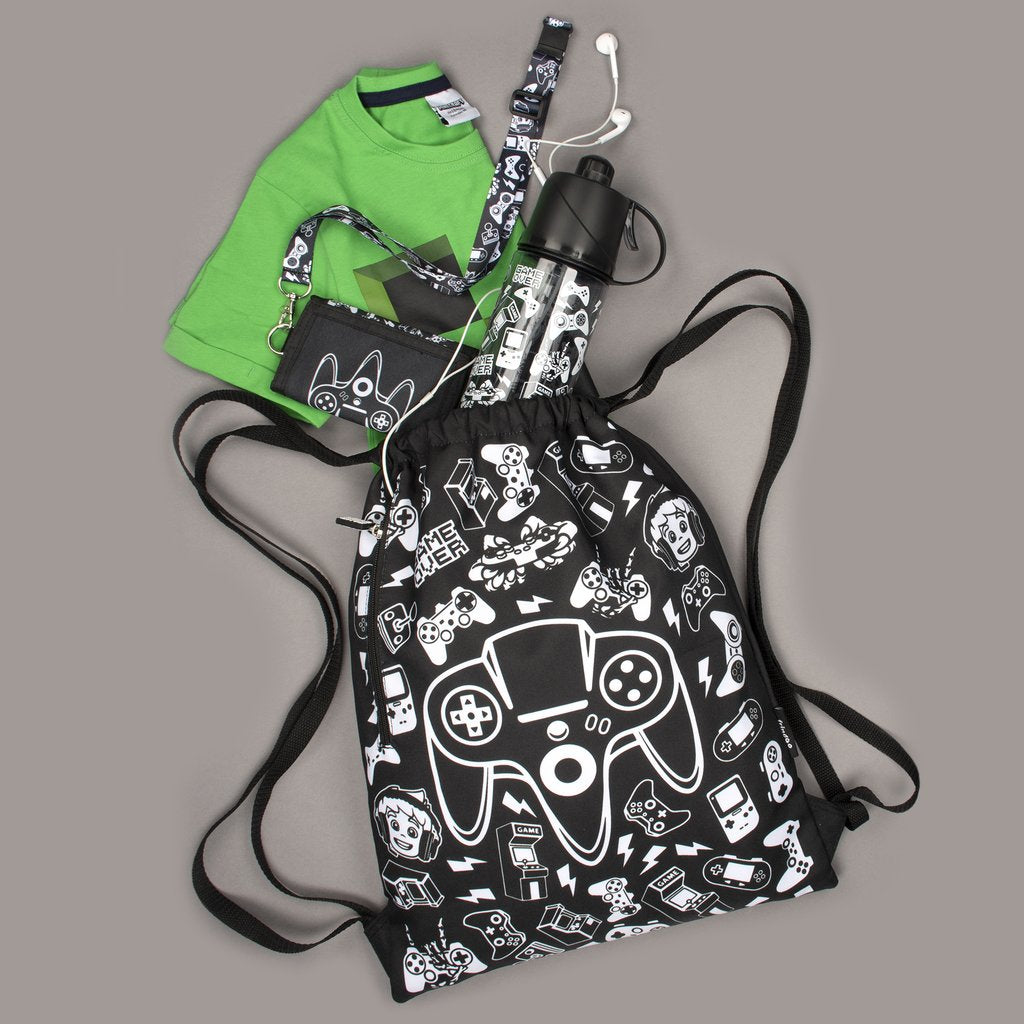 Game Over Drawstring Bag
