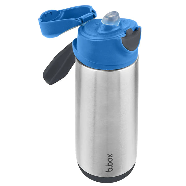 b.box Insulated bottle Sport Spout Bottle 500ml - Blue Slate