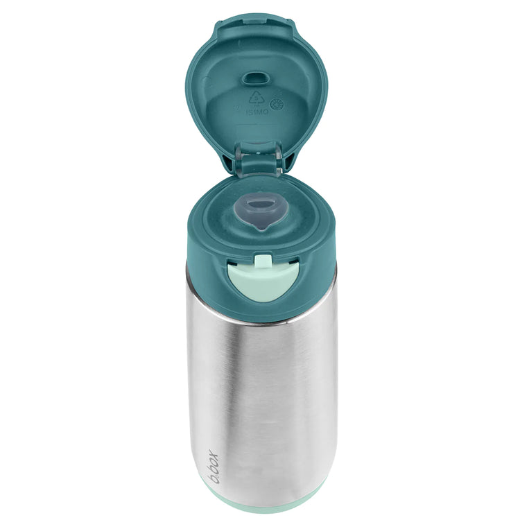 b.box Insulated bottle Sport Spout Bottle 500ml - Emerald Forest