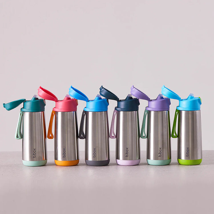 b.box Insulated bottle Sport Spout Bottle 500ml - Emerald Forest