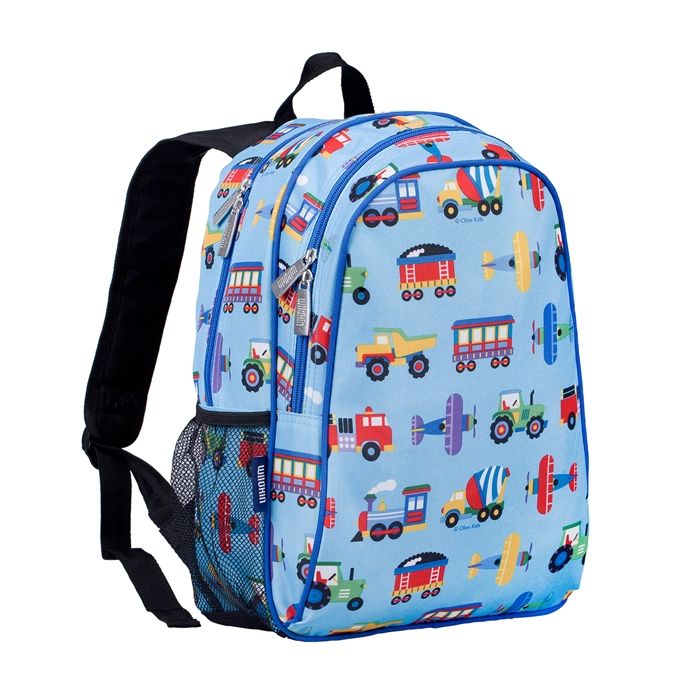Modern Transport Children Backpack 40.6x30.5x12.7 cm