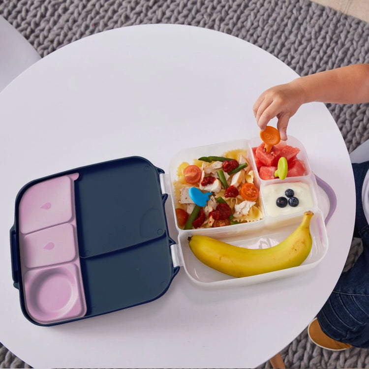 b.box Lunchbox - Indigo Rose