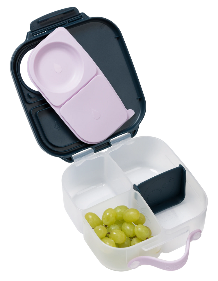 b.box Mini Lunchbox - Indigo Rose