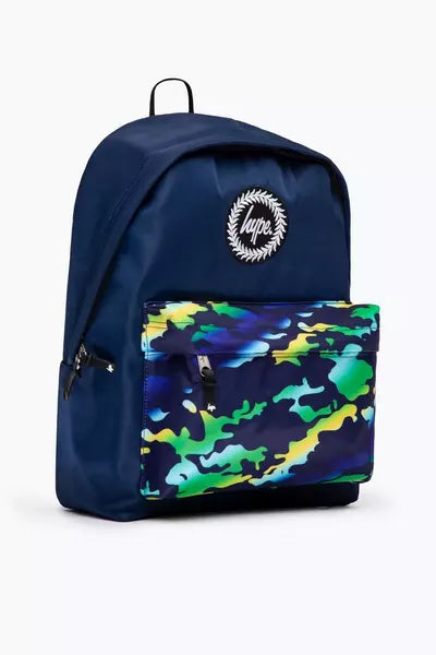 HYPE Navy with Camo Gradients BACKPACK - One Size / Multi