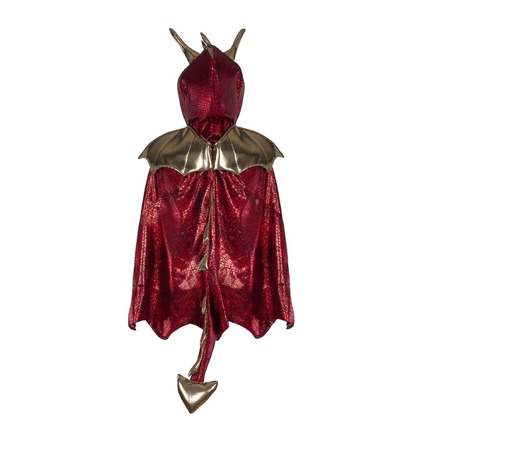 Dragon Cape Red Size 3-4years