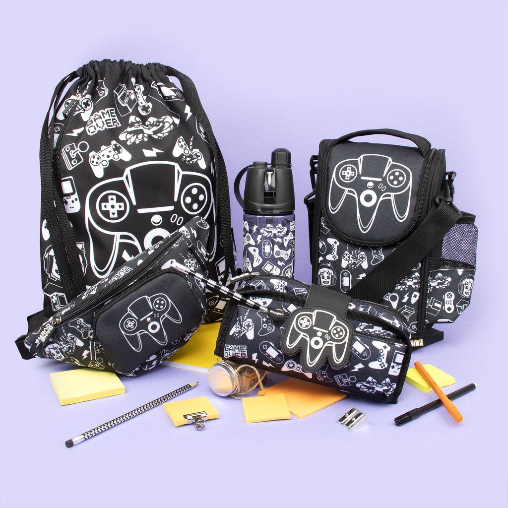 Game Over Drawstring Bag