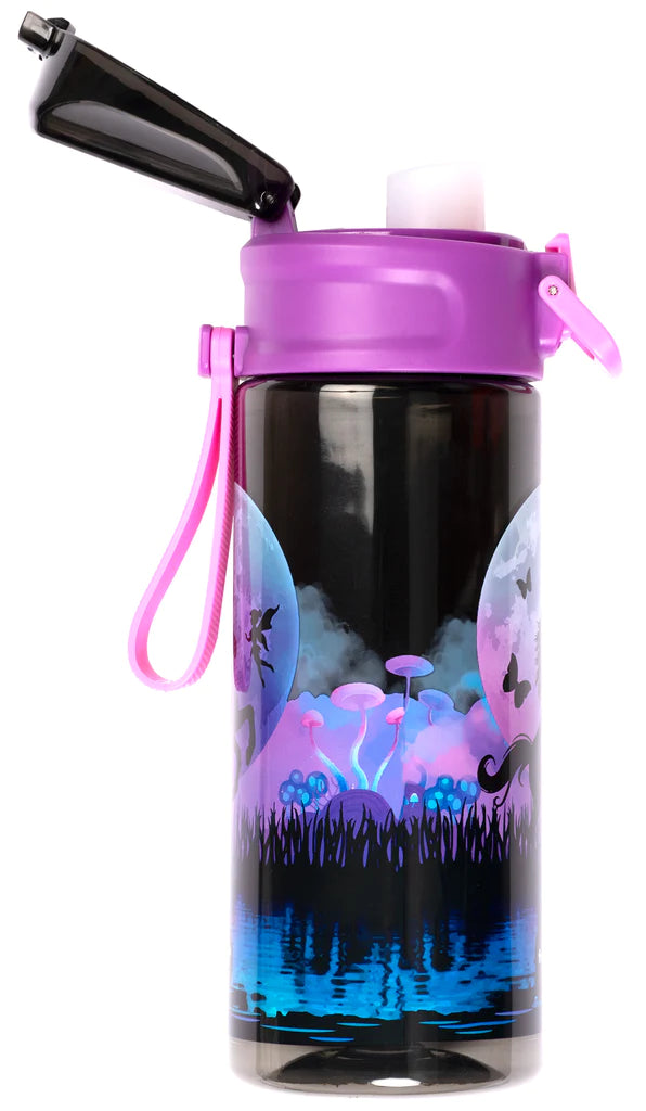 Unicorn Moon Flip Top Water Bottle - 600ml