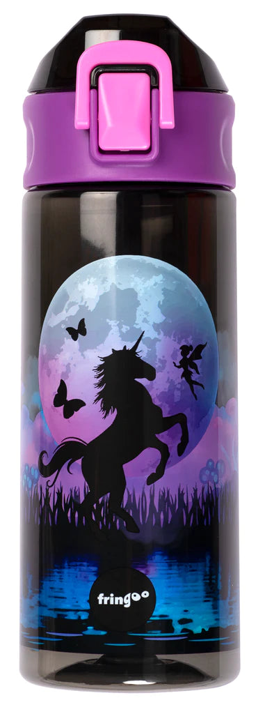 Unicorn Moon Flip Top Water Bottle - 600ml