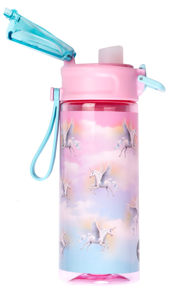 Unicorn Sky Flip Top Water Bottle - 600ml