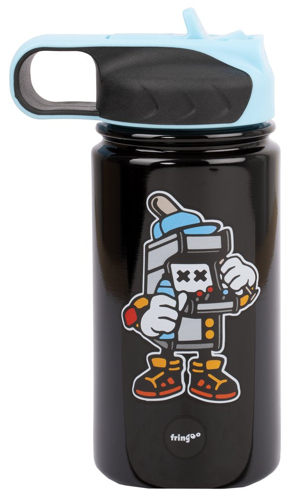 Little Gamers Stainless Steel Bottle with Straw 350ml