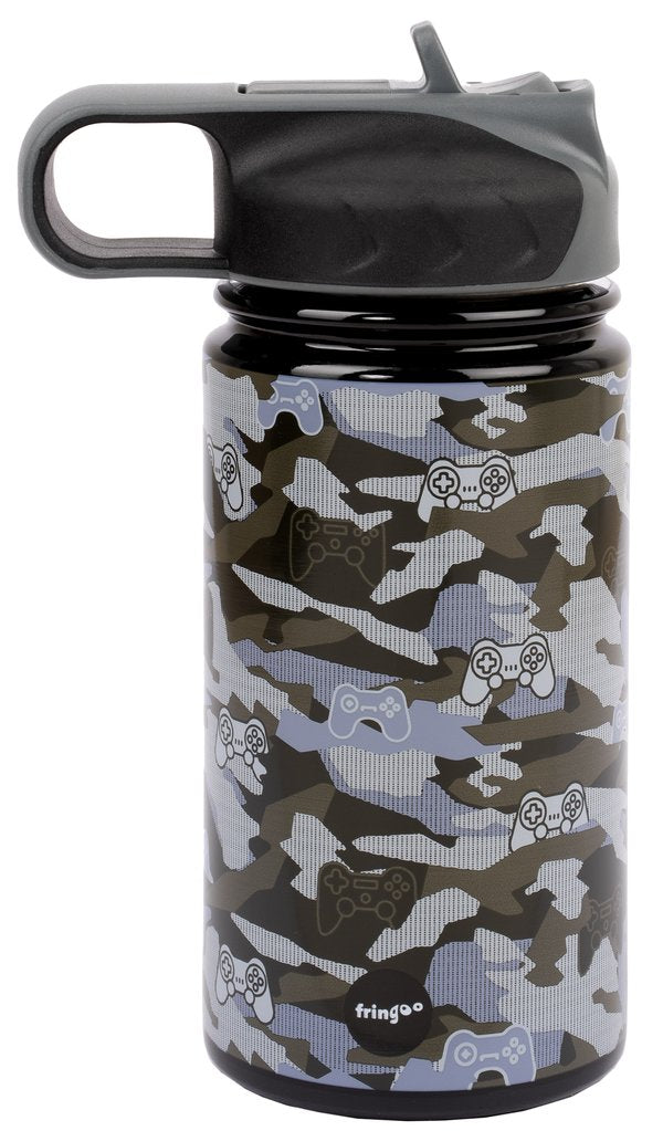 Pad Camo Stainless Steel Bottle with Straw 350ml